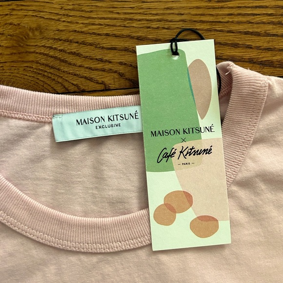 Maison Kitsune Café Kitsune Tee - Picture 4 of 4